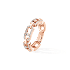 Move Link Pavé Ring